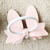 Bunny Ears Hair Bobble - Pink Felt