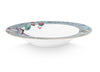 Pip Studio Flower Festival 21.5 cm Deep Plate - Light Blue