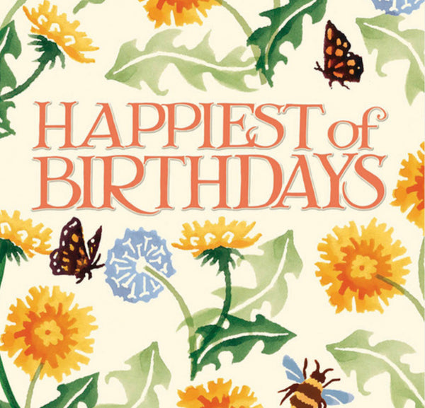 Emma Bridgewater Happiest Of Birthdays Card