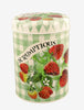 Emma Bridgewater  Vegetable Garden Strawberries Round Tin Caddies Boxed- Set Of Three