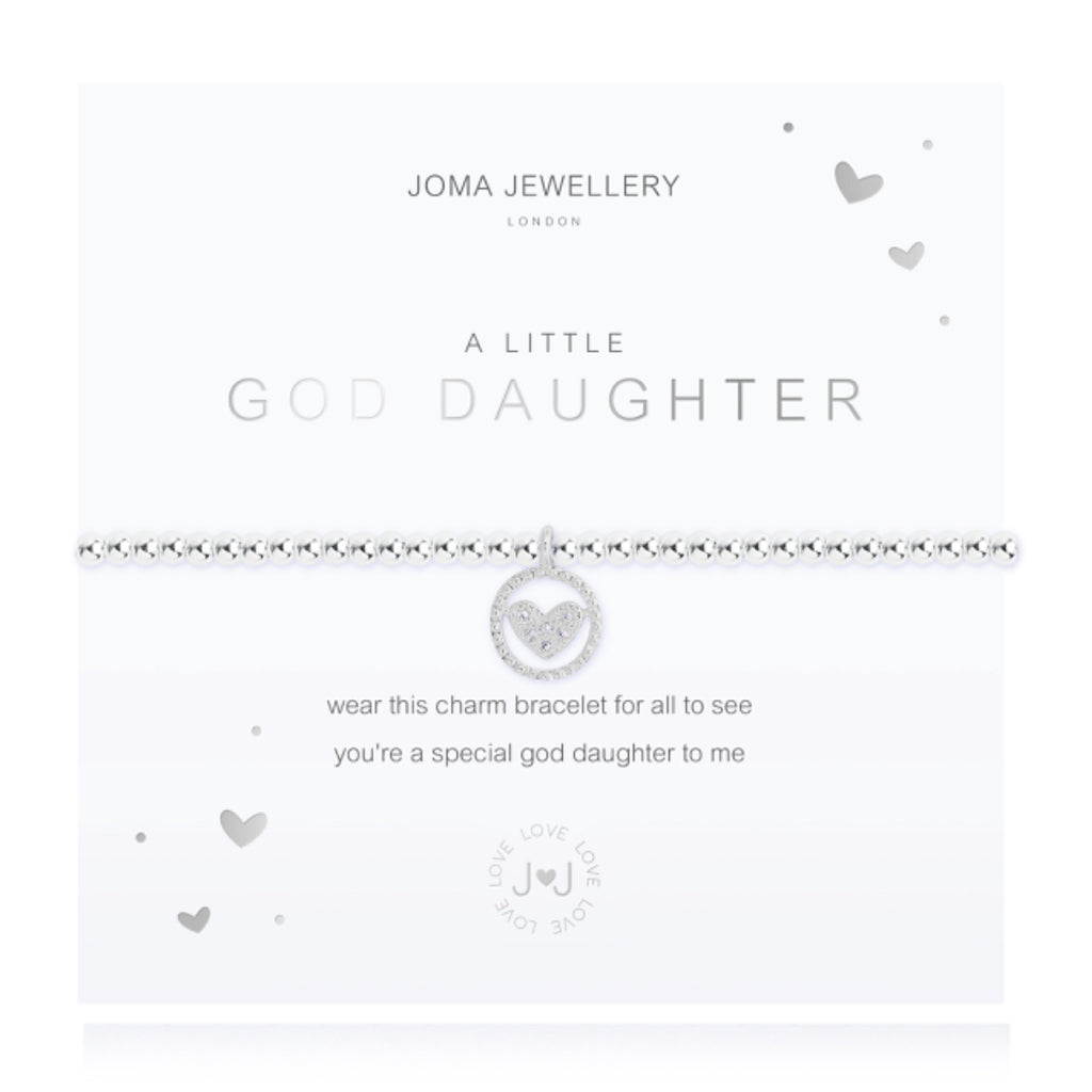 Joma Jewellery A Little God Daughter Bracelet