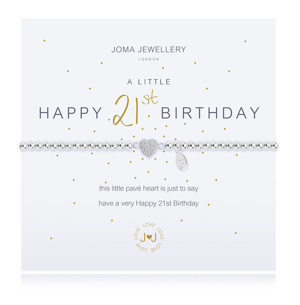 Joma Jewellery A Little Happy 21st Bracelet