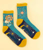 Powder Leo Zodiac Ankle Socks