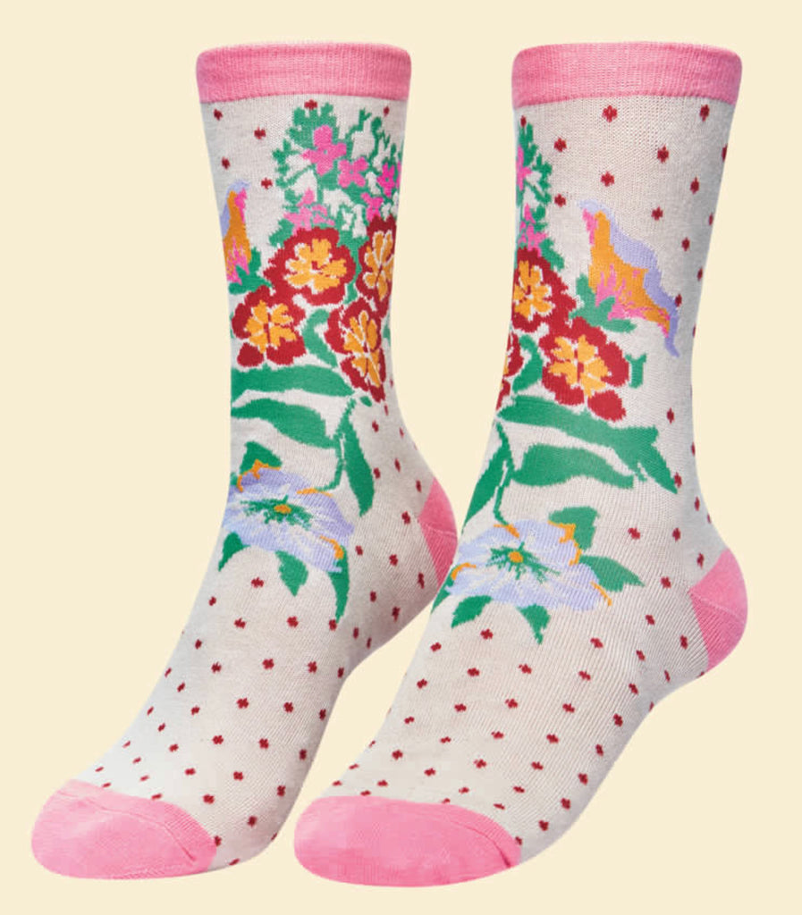 Powder Wonderful Posie Ankle Socks