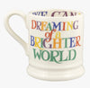 Emma Bridgewater Rainbow Toast Kindness & A Fair World 1/2 Pint Mug