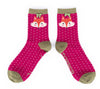 Powder Fox Ankle Socks