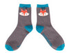 Powder Fox Ankle Socks