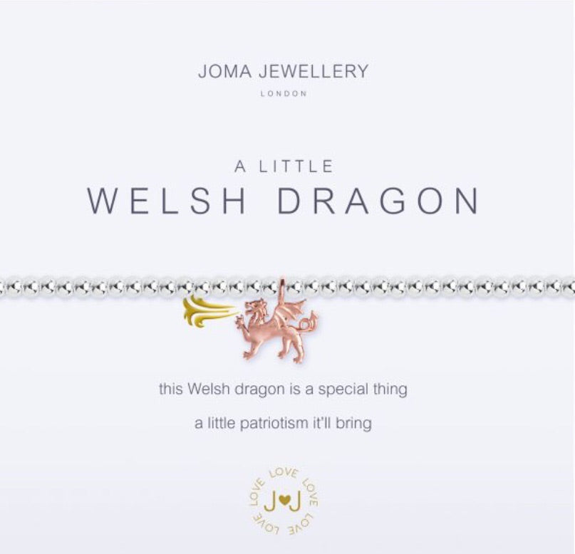 Joma Jewellery A Little Welsh Dragon Bracelet