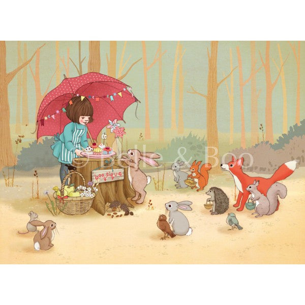 Belle & Boo Let's Play Shop 16 x 20" Framed Art Print (Signed)