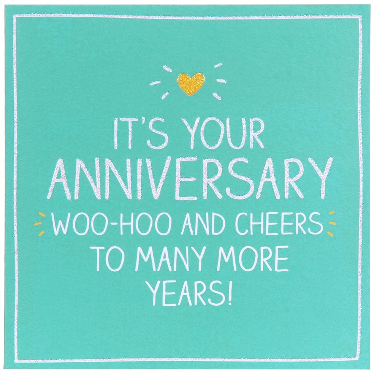 Happy Jackson Woo-hoo & Cheers Anniversary Card