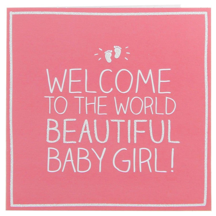 Happy Jackson Beautiful Baby Girl Card