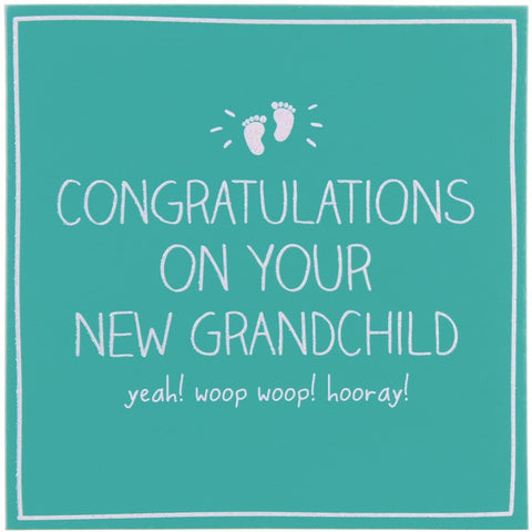 Happy Jackson Congratulations On Your New Grandchild Card