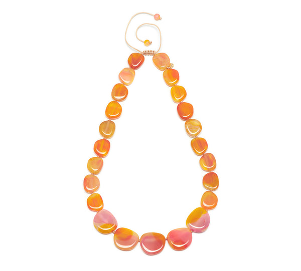 Lola Rose Quentin Necklace - Sunrise Montana Agate